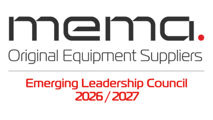 MEMA Original Equipment Suppliers Emerging Leadership Council Logo, 2026-2027 Cohort