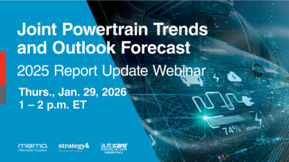 Joint Powertrain Trends and Outlook Forecast 2025 Report Update Webinar