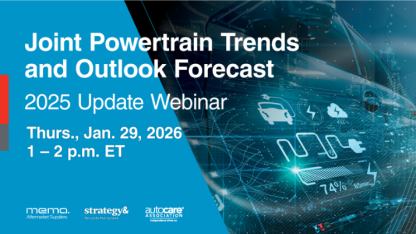 Joint Powertrain Trends and Outlook Forecast 2025 Update Webinar