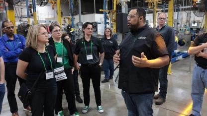 Valley Truck tour at the 2025 Remanufacturing Roadshow