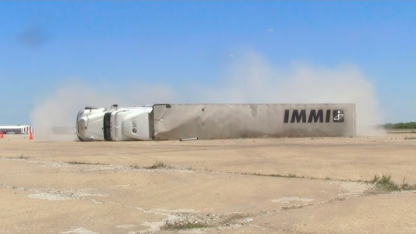 IMMI commercial vehicle crash test photo