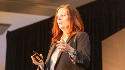 Emily Poladian at the 2026 Vision Conference