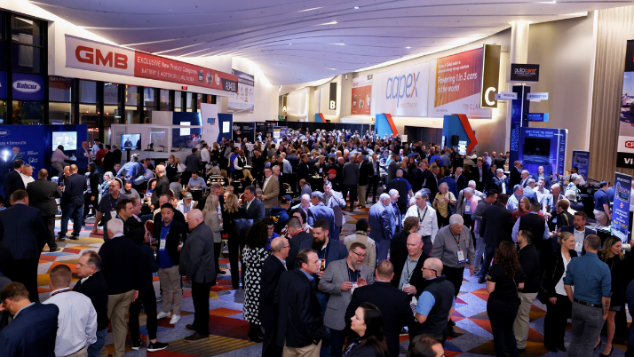 Attendees at AAPEX