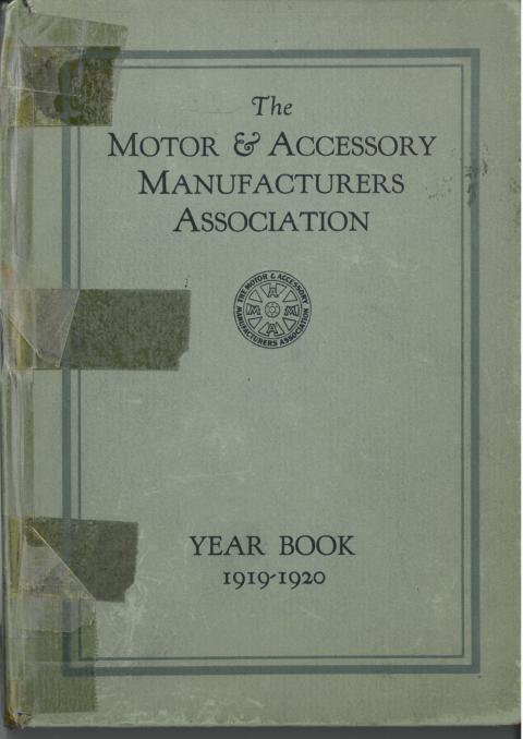 Cover of the 1919 Yearbook