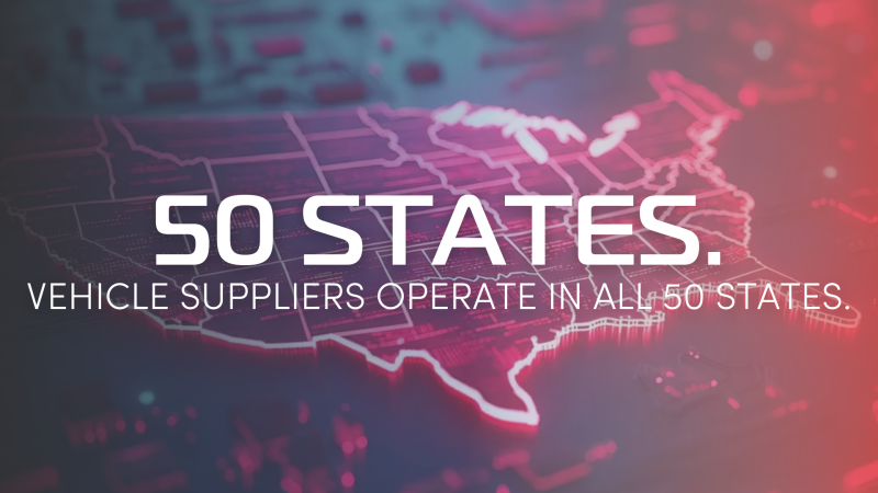 Suppliers operate in all 50 states