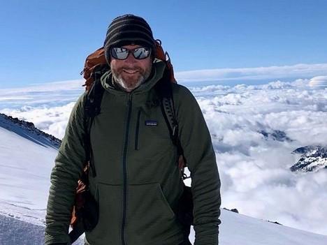 Bryan Russell on Mount Ranier